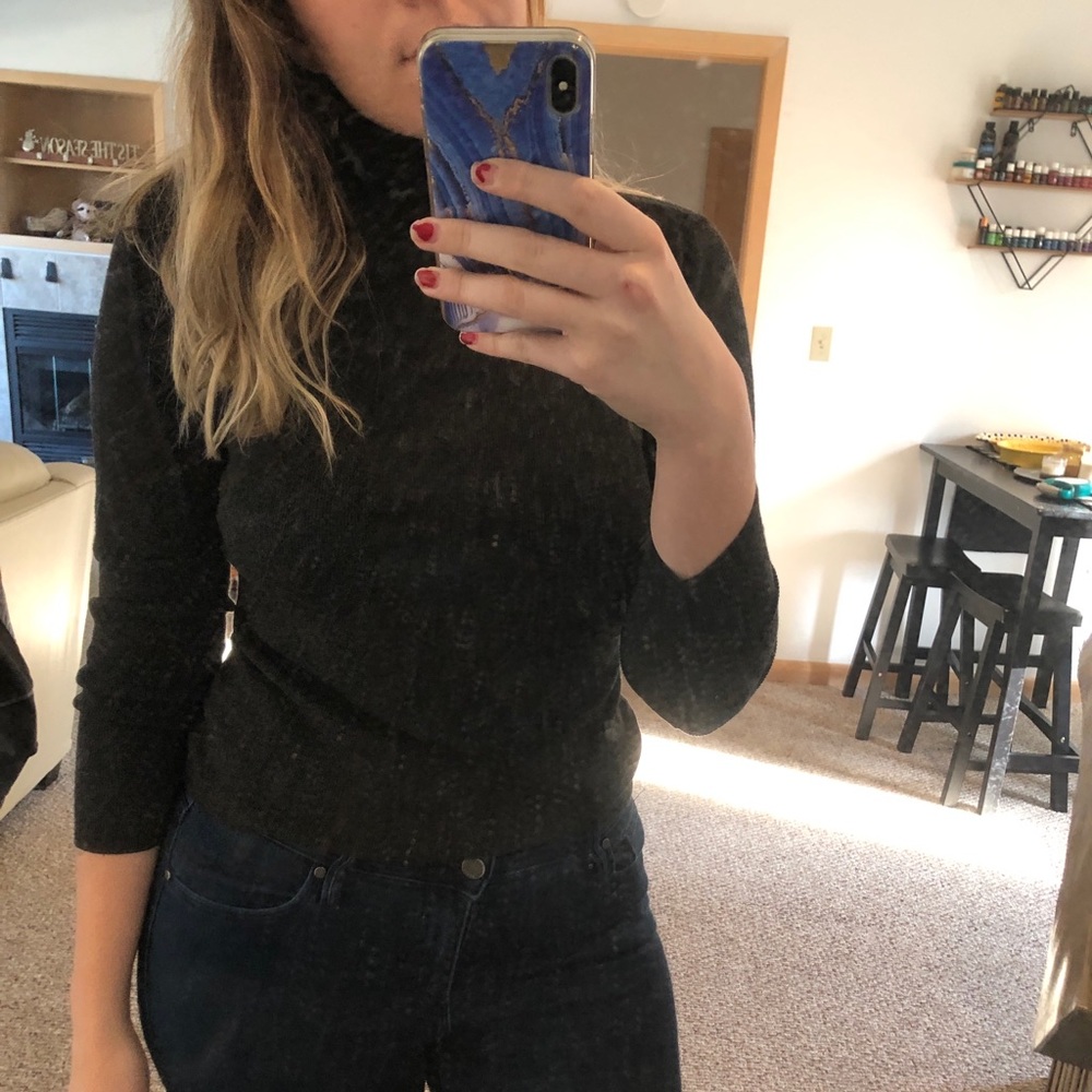 Ribbed Turtleneck